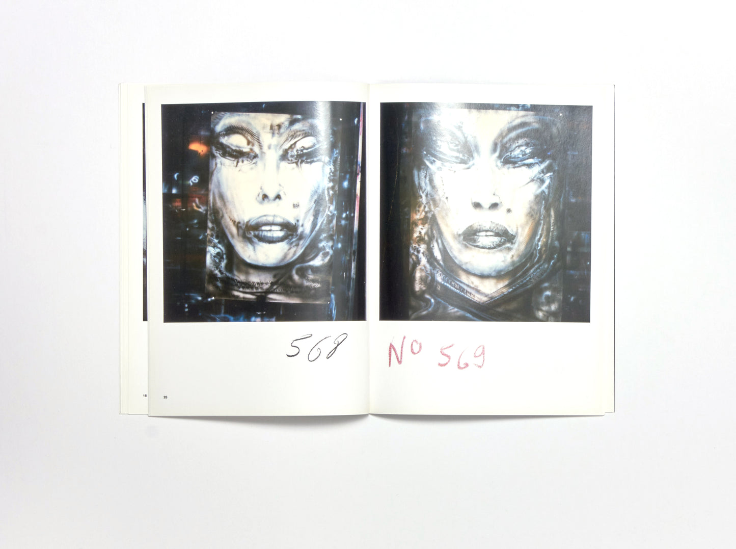 H.R Giger, Polaroids